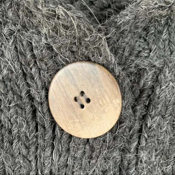 Silvia Novelli Wool Blend Button Front Cardigan Size S Italy - Picture 4 of 8